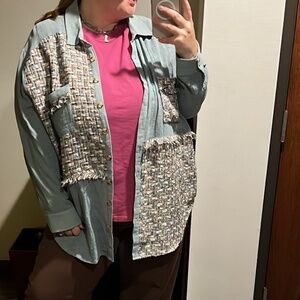 Light Blue Shacket
